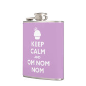 Flasques Gardez le calme et l'OM Nom Nom (Gauche)