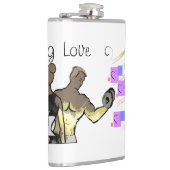 Flasques Garrafa Amor Forte garrafas (Droite)