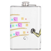 Flasques Garrafa Amor Forte garrafas (Dos)