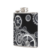Flasques Gears en argent vapeur (Gauche)