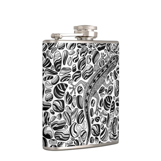 Flasques Gecko et galets (Droite)