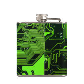 Flasques Geek de la carte de circuit électronique Nerd PCB  (Dos)