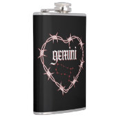 Flasques Gemini Constellation gothique foncé Celeste Edgy (Droite)