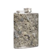 Flasques Géologie de la calcaire de hachage fossile (Droite)