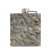 Flasques Géologie de la calcaire de hachage fossile (Dos)