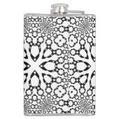 Flasques Géométrie du faisceau de cuir Personnaliser le bal (Dos)