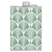 Flasques Géométrique Classique : Style Art Déco Sans Couleu (Dos)