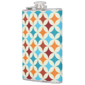 Flasques Géométrique stylé : Motif Vintage sans couture (Gauche)