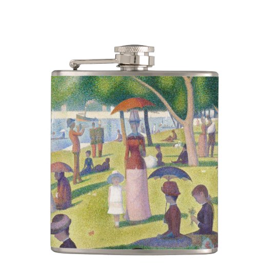 Flasques Georges Seurat - Un dimanche après-midi à l'Île de (Devant)