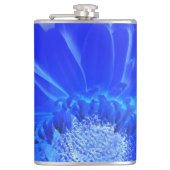 Flasques gerbera bleu électrique (Devant)