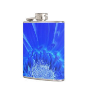 Flasques gerbera bleu électrique (Gauche)