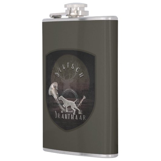 Flasques German Wirehaired Pointer (Gauche)