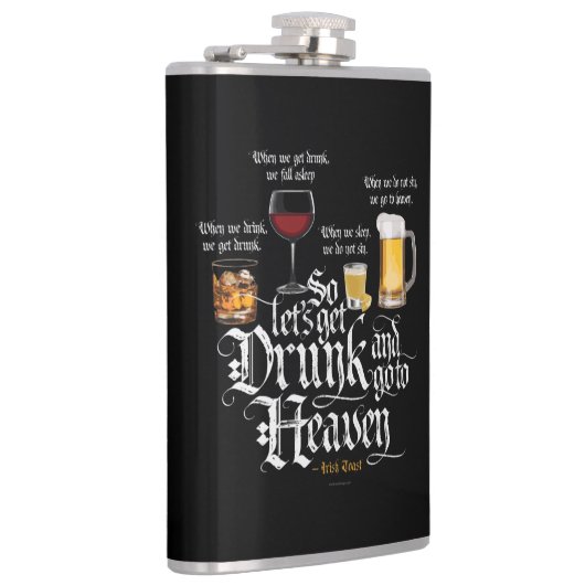 Flasques Get Drunk And Go To Heaven (Droite)