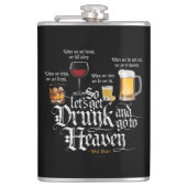Flasques Get Drunk And Go To Heaven (Devant)