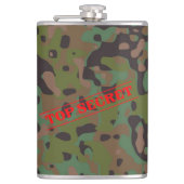 Flasques GI Top Secret Groom Celebration Camouflage Party (Devant)