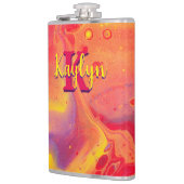 Flasques Gibier Red Purple Acrylic Flow Art (Gauche)