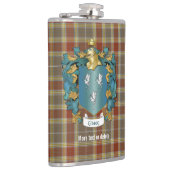 Flasques Gibson Family Crest et Tartan Plaid (Droite)