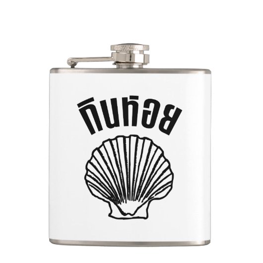 Flasques Gin Hoi (jeu de mots sur les Humours thaïlandais) (Devant)