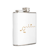 Flasques Gingerol Molecule formule chimique (Droite)
