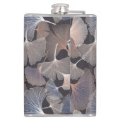 Flasques Ginkgo feuilles : élégant motif naturel. (Dos)
