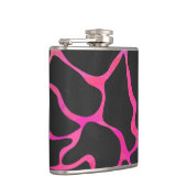 Flasques Girafe Imprimé Rose Fushia et Noir (Droite)