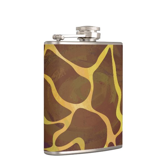 Flasques Giraffe Brown et jaune (Droite)