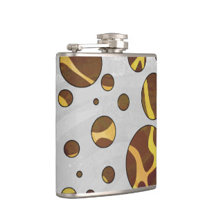 Flasques Giraffe Brown et jaune