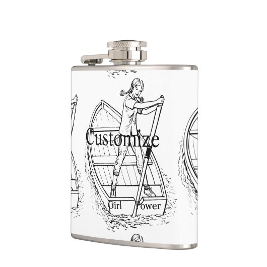 Flasques Girl Power Sculling Boat Thunder_Cove (Gauche)