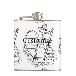 Flasques Girl Power Sculling Boat Thunder_Cove