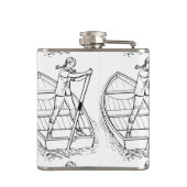 Flasques Girl Power Sculling Boat Thunder_Cove (Dos)