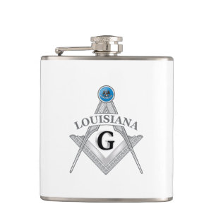 Flasques Gîte de franc-maçonnerie de l'état d'Ilouisiana