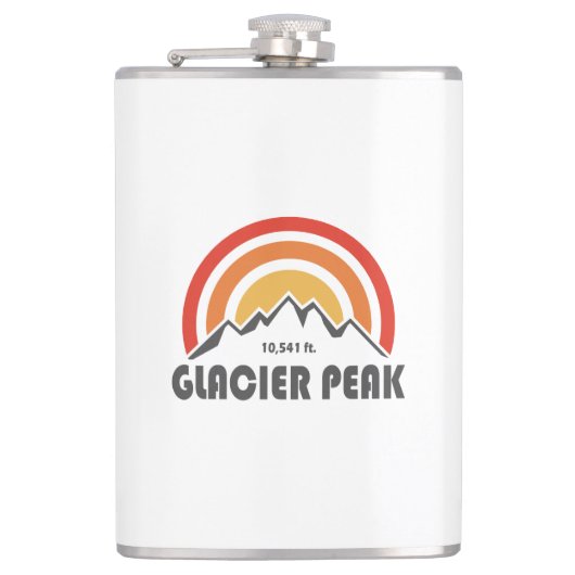 Flasques Glacier Peak, Washington (Devant)