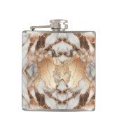 Flasques Glam Rose Gold Luxueux Marbre tendance (Devant)