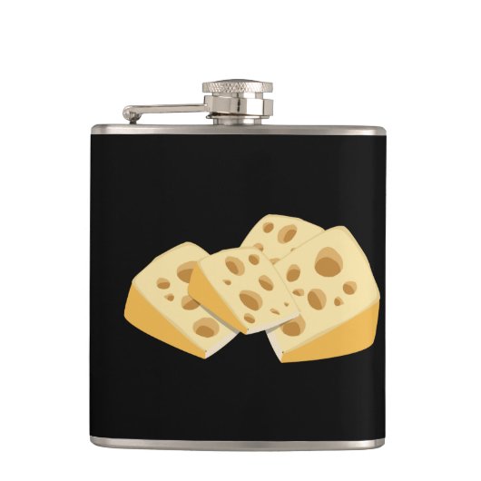 Flasques Glitch Food cheese (Devant)