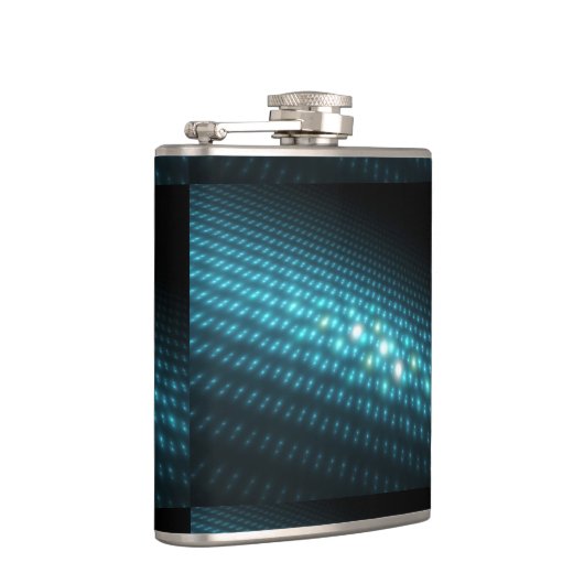 Flasques Globes bleus 3D (Droite)