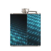 Flasques Globes bleus 3D (Dos)