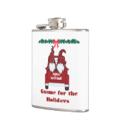 Flasques Gnome pour les vacances sur un (Gauche)