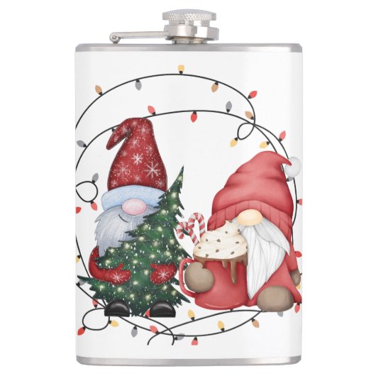 Flasques Gnomes de Noël fantasques (Devant)
