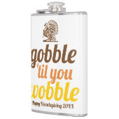 Flasques Gobble 'jusqu'à ce que vous marchez drôle automne  (Gauche)
