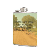 Flasques Gobelet à boire avec citation d'Aussie Henry Lawso (Gauche)