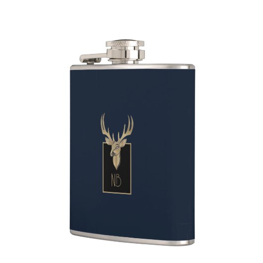 Flasques Gold Deer Head (Gauche)