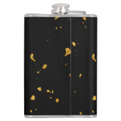 Flasques Gold Flakes Noir (Dos)
