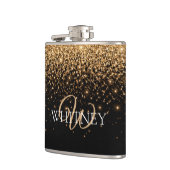 Flasques Gold Glitter Sparkle Elegant Luxury Texture        (Gauche)