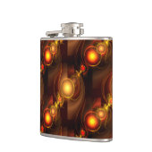 Flasques Gold Modern Boho Elegant Abstract Art Pattern #501 (Gauche)