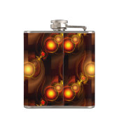 Flasques Gold Modern Boho Elegant Abstract Art Pattern #501 (Dos)