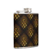 Flasques Gold Modern Boho Elegant Abstract Art Pattern #502 (Droite)