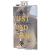 Flasques Gold tendance Meilleur papa jamais Fête des pères (Gauche)