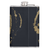 Flasques Gold Tiger noir Design (Dos)