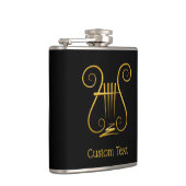 Flasques Golden lyre (Droite)