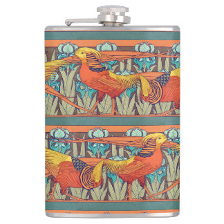 Flasques Golden Pheasant Retro